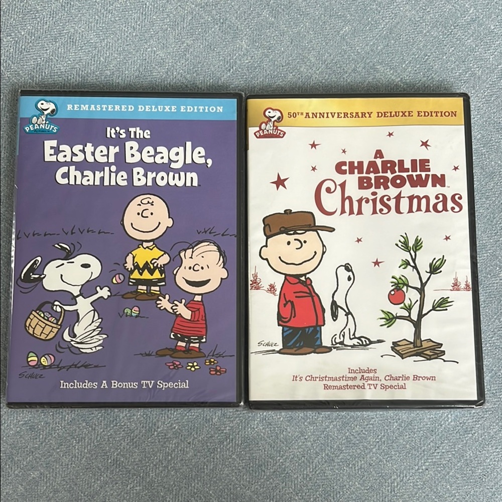 Peanuts DVD Set: Easter Beagle & Charlie Brown Christmas